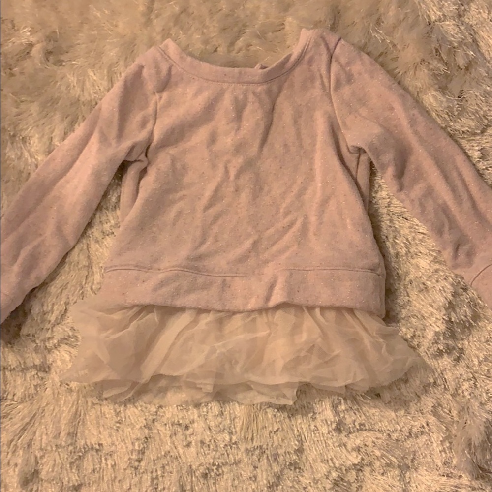 Girls toddler sweater pink size 2T